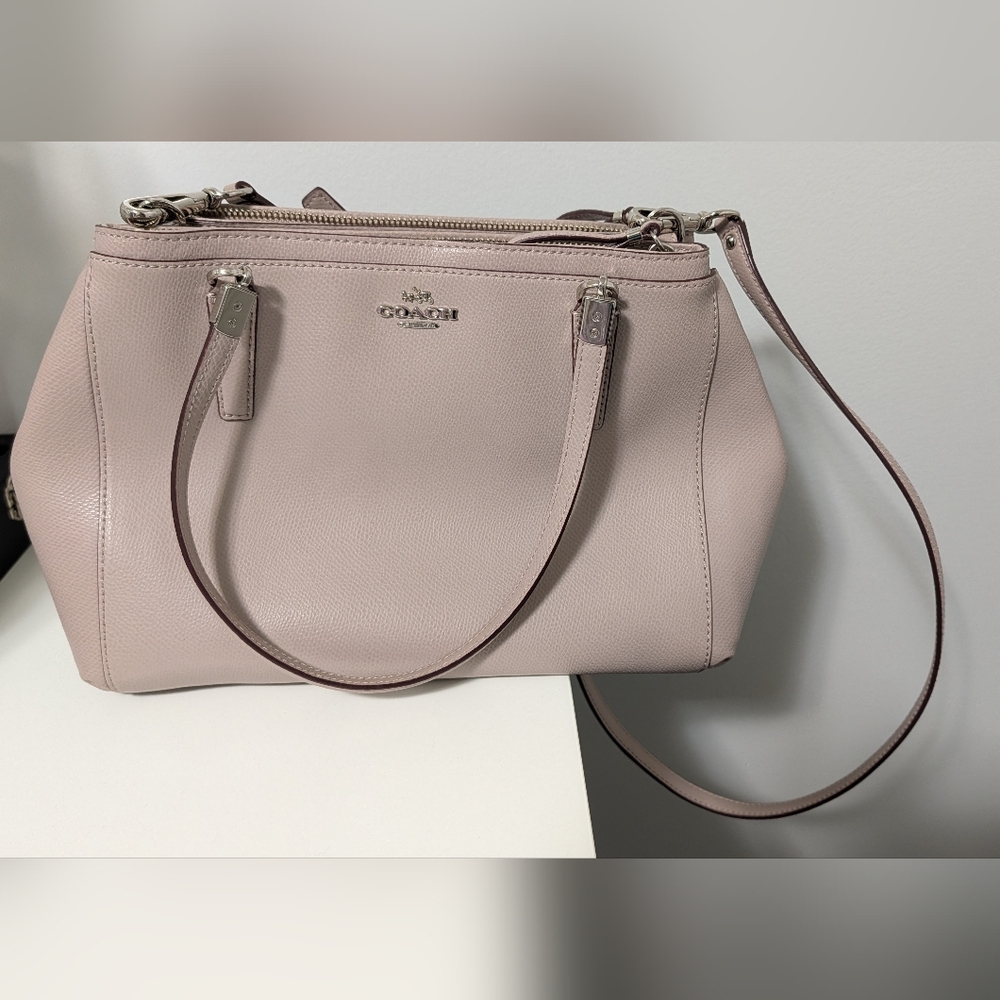 Coach Pink Leather Women's Bag